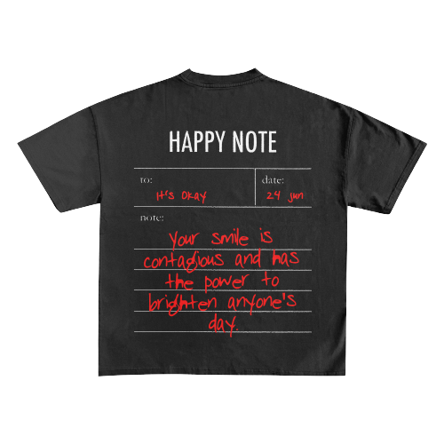 It&#39;s Okay &quot;Happy Note&quot; T-shirt